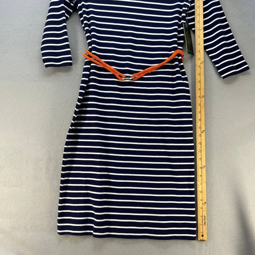 NWT LRL Lauren Jeans Co Women's Dress Striped - Picture 4 of 13